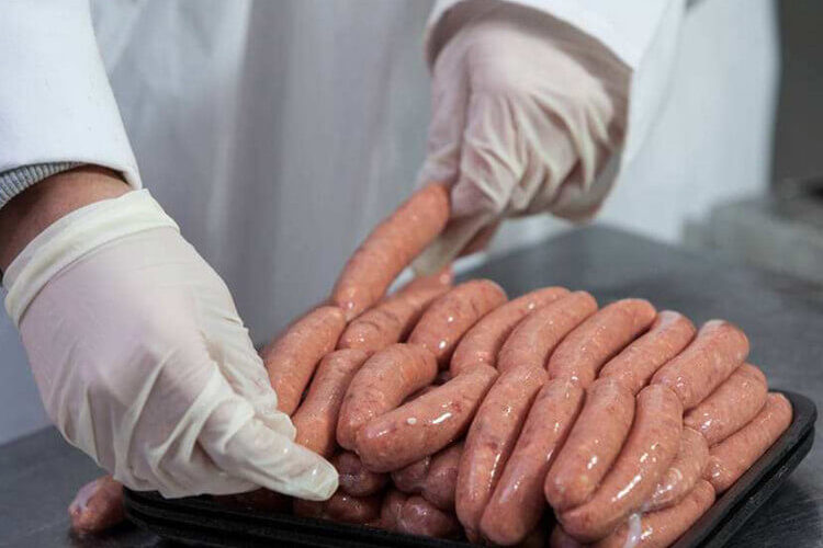 Sausage making process